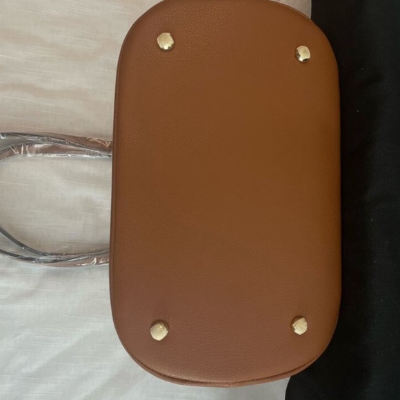 NWOT Bolvaint Capucine Tote Leather Rich Terracotta Dust Bag - Picture 3 of 9